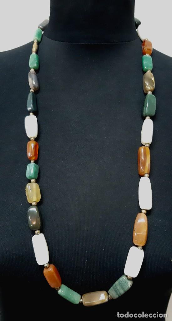 Joyeria: Collar de &aacute;gata multicolor - Foto 3
