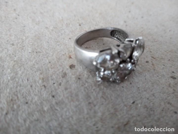 Joyeria: BONITO ANILLO DE PLATA 925 Y PIEDRAS - Foto 1