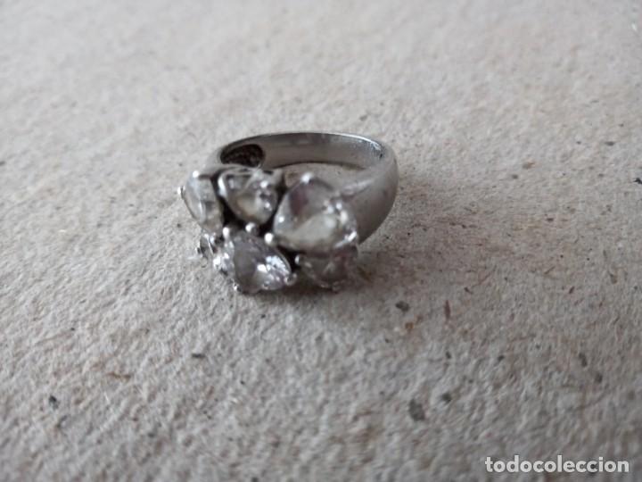 Joyeria: BONITO ANILLO DE PLATA 925 Y PIEDRAS - Foto 4