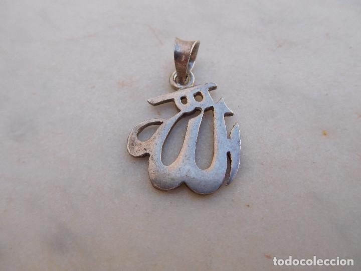 Joyeria: Colgante vintage de plata arabe - Foto 1