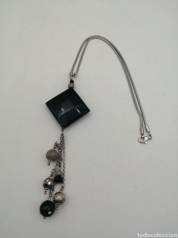 Joyeria: Collar plata de ley y onix negro - Foto 2