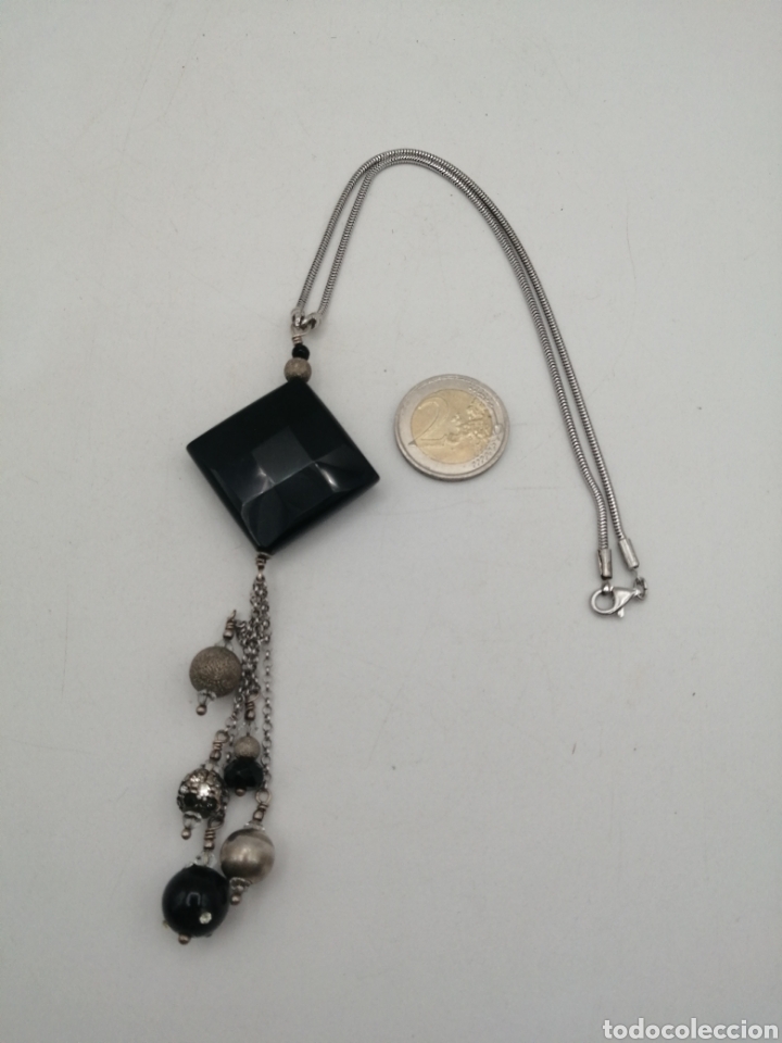 Joyeria: Collar plata de ley y onix negro - Foto 3