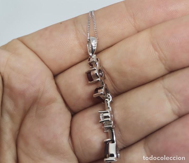 Joyeria: Gargantilla Plata de Ley y Rub&iacute;es - Foto 6