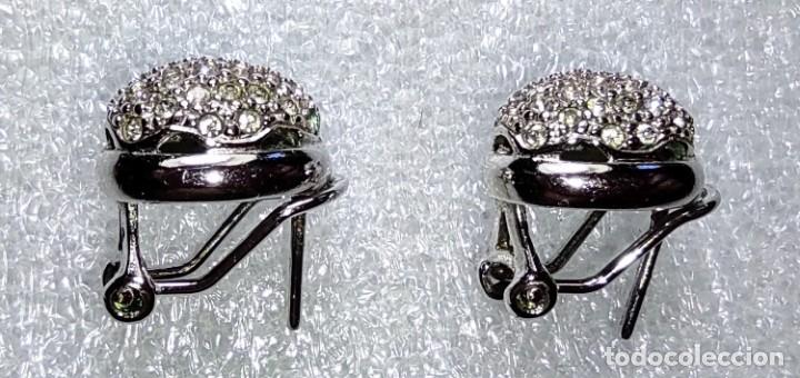 Joyeria: Pendientes de plata y circonitas. - Foto 2