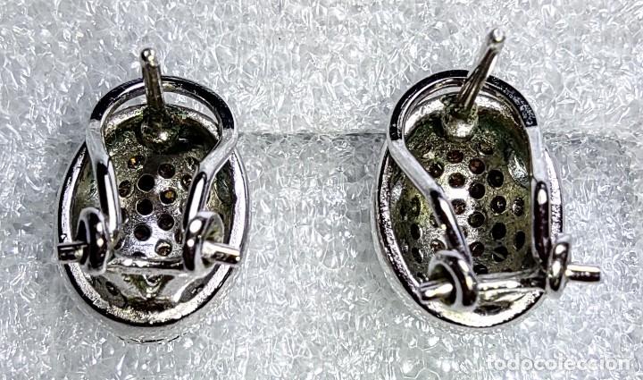 Joyeria: Pendientes de plata y circonitas. - Foto 3