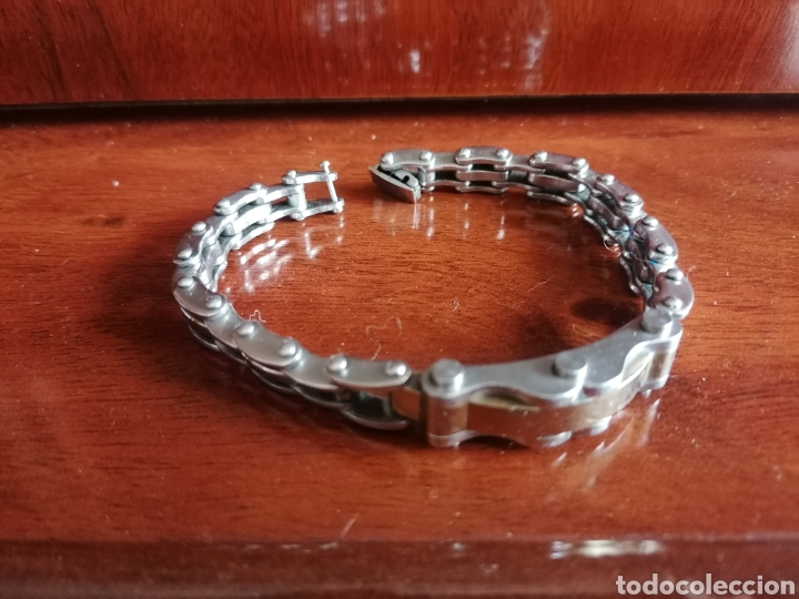 Joyeria: Pulsera de acero y oro. - Foto 3