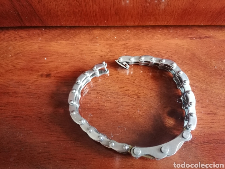 Joyeria: Pulsera de acero y oro. - Foto 4