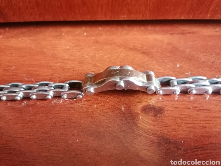 Joyeria: Pulsera de acero y oro. - Foto 5