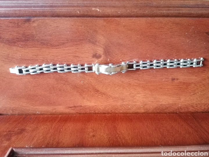 Joyeria: Pulsera de acero y oro. - Foto 6