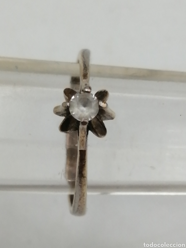 Joyeria: Anillo de pedido. Plata dorada y circonita - Foto 5