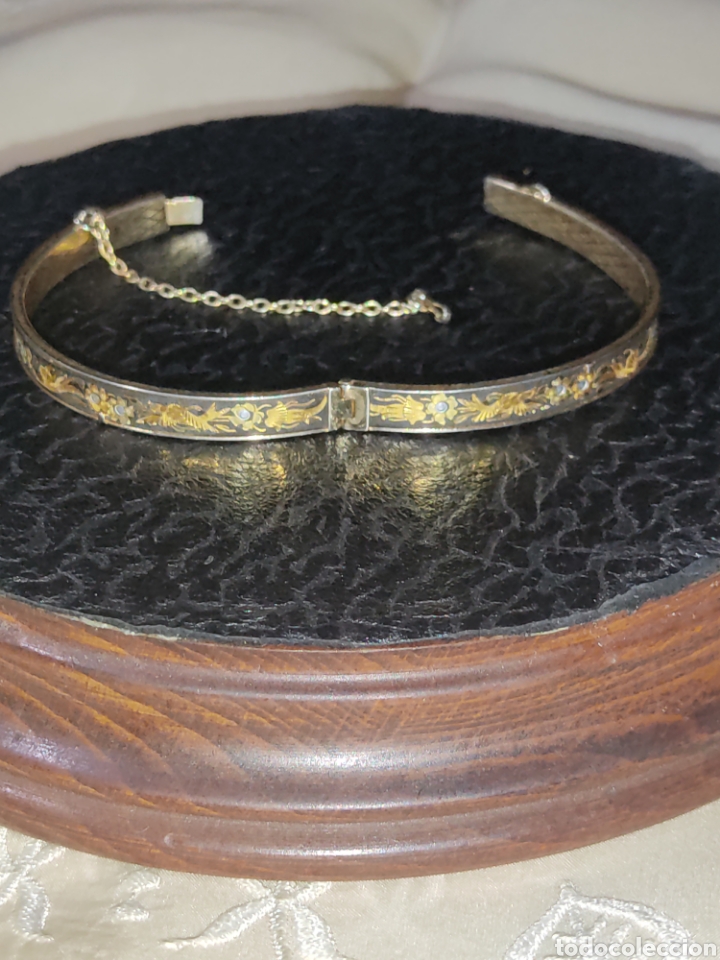 Joyeria: Pulsera damasquinada, Toledo.vintage. - Foto 4