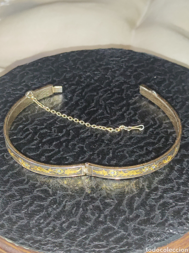 Joyeria: Pulsera damasquinada, Toledo.vintage. - Foto 5