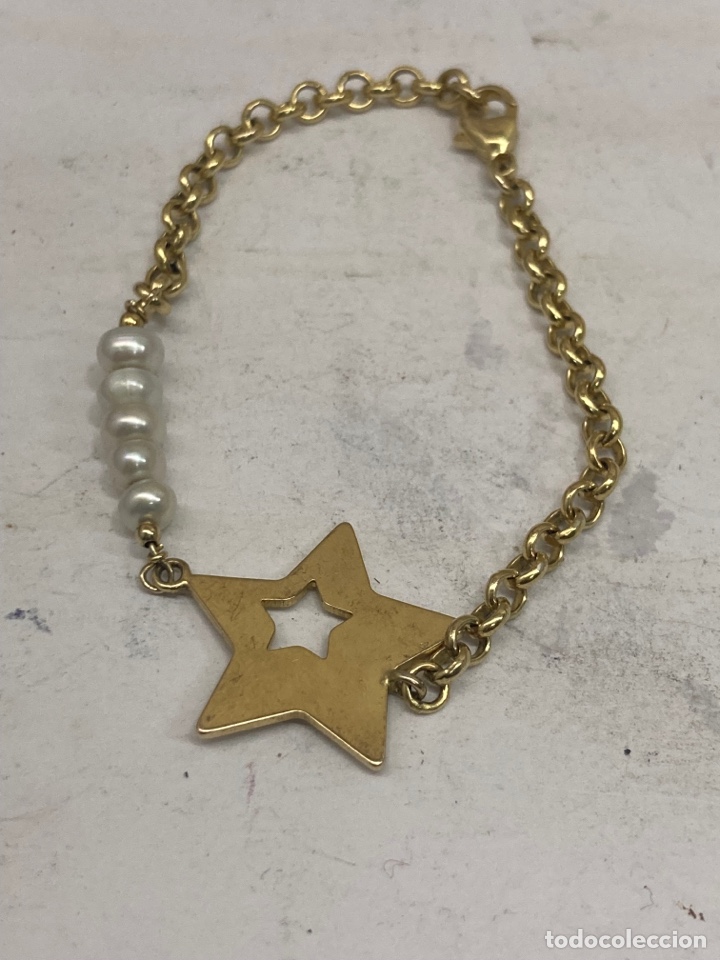 Joyeria: Pulsera de plata y perlas - Foto 1