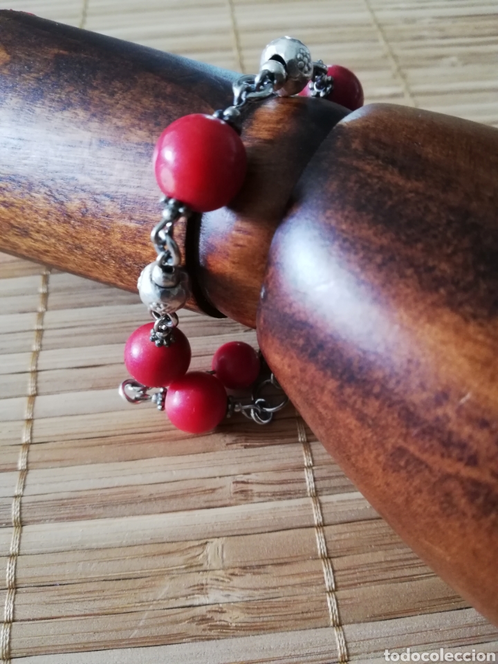 Joyeria: VINTAGE . PULSERA DE PLATA Y PERLAS - Foto 4