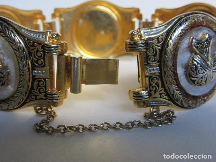 Joyeria: PULSERA VINTAGE ESTILO DAMASQUINADA - Foto 9