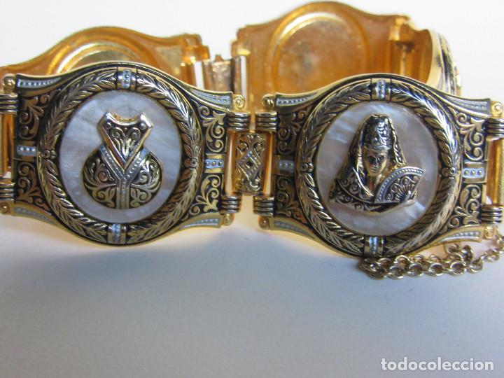 Joyeria: PULSERA VINTAGE ESTILO DAMASQUINADA - Foto 10