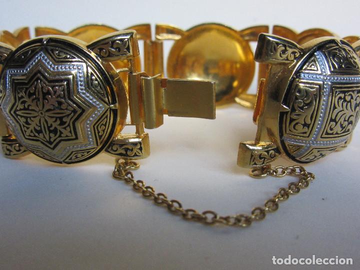 Joyeria: PULSERA VINTAGE ESTILO DAMASQUINADA - Foto 3