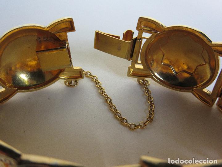 Joyeria: PULSERA VINTAGE ESTILO DAMASQUINADA - Foto 6
