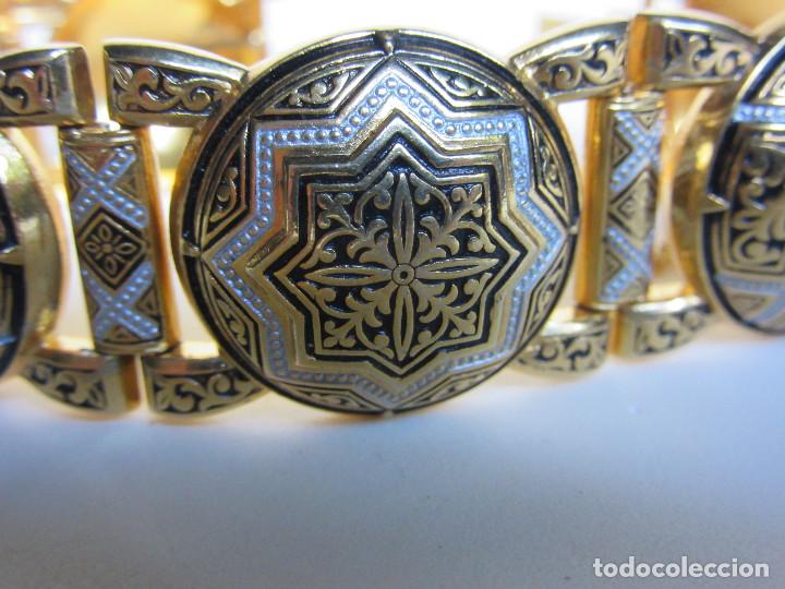 Joyeria: PULSERA VINTAGE ESTILO DAMASQUINADA - Foto 7