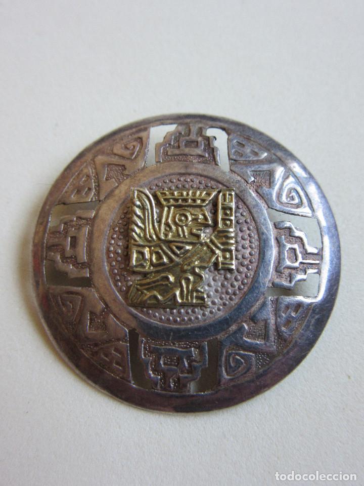 Joyeria: COLGANTE AZTECA- MAYA EN PLATA 925 - Foto 1