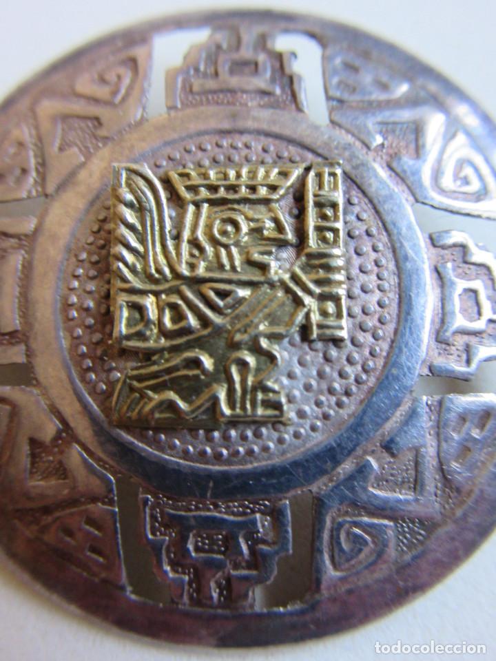 Joyeria: COLGANTE AZTECA- MAYA EN PLATA 925 - Foto 2