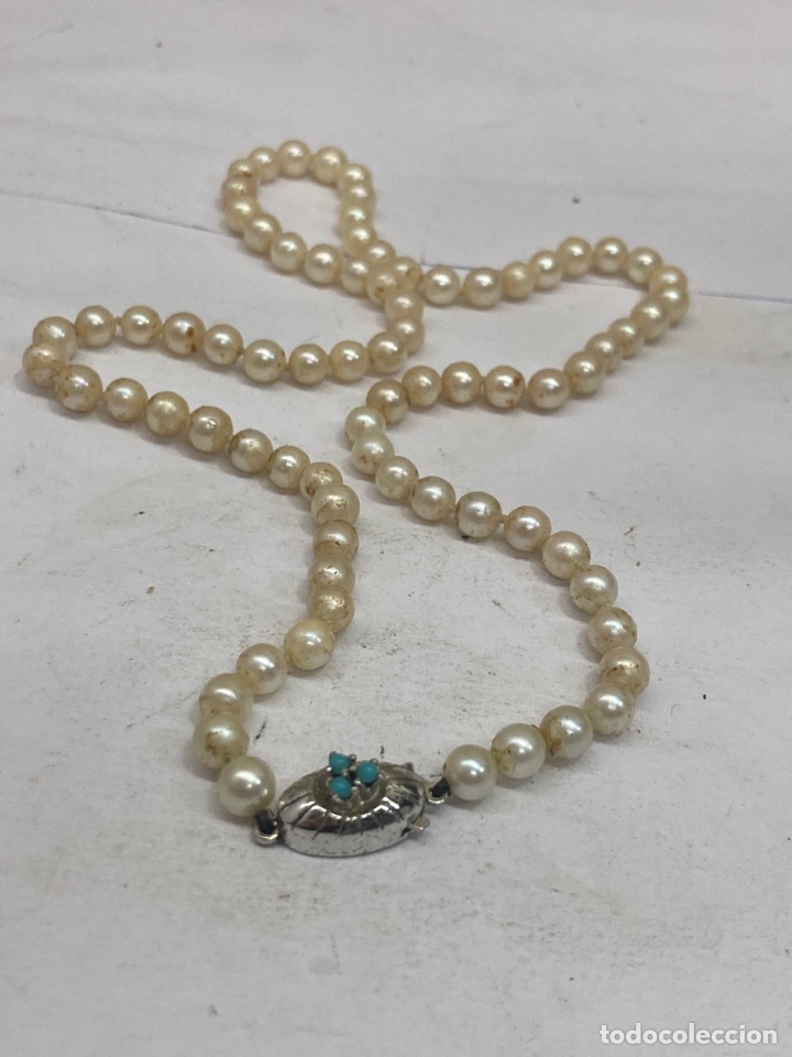 Joyeria: Collar de plata y perlas - Foto 3