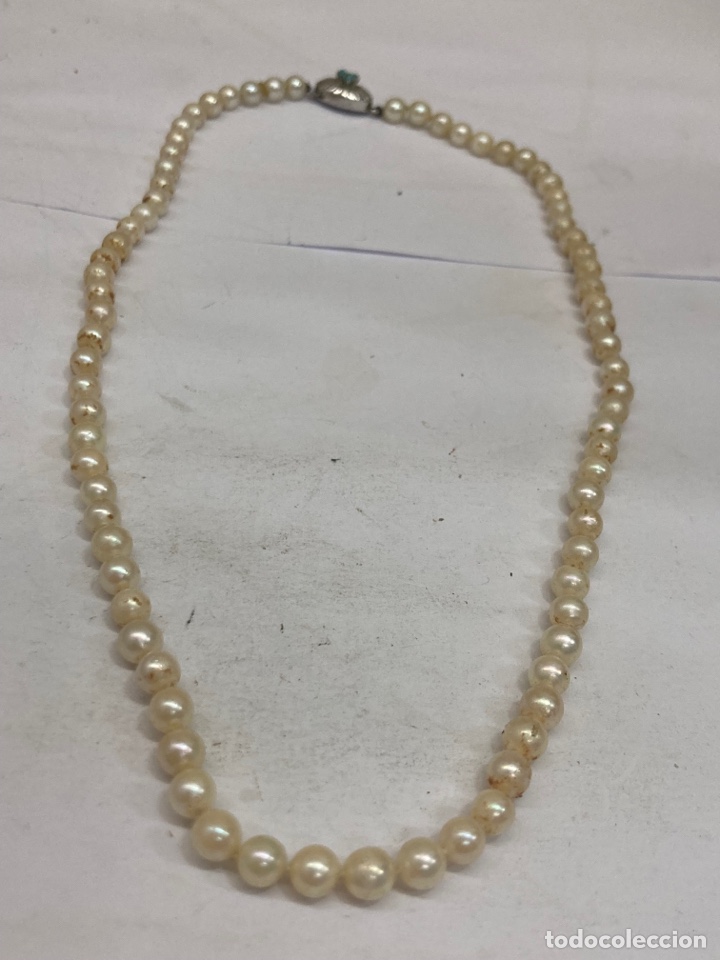 Joyeria: Collar de plata y perlas - Foto 1