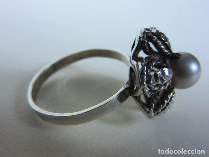 Joyeria: ANILLO VINTAGE EN PLATA - Foto 1