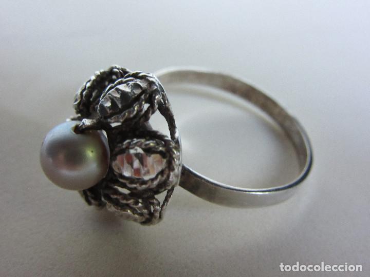 Joyeria: ANILLO VINTAGE EN PLATA - Foto 5