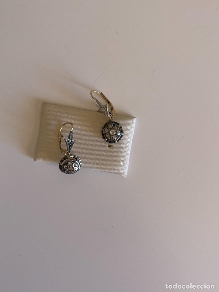 Joyeria: pendientes oro vintage - Foto 3