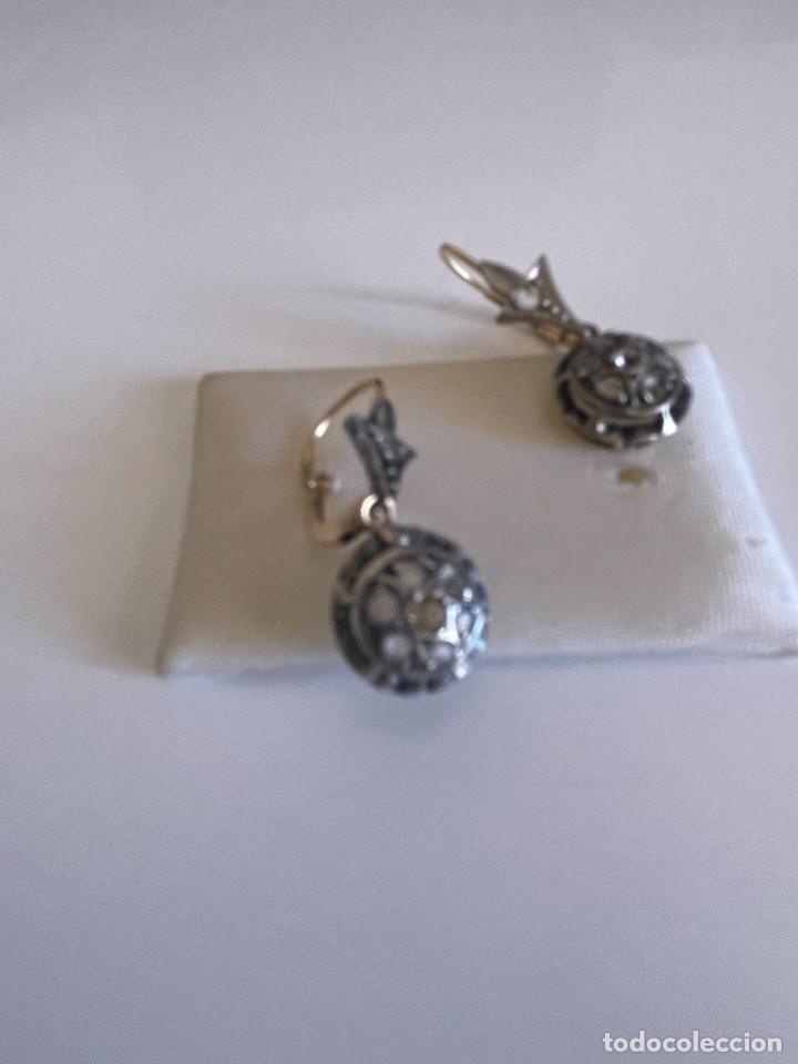 Joyeria: pendientes oro vintage - Foto 4