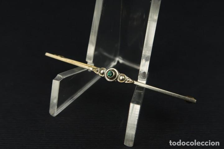 Joyeria: Antiguo Broche Frances - Foto 3