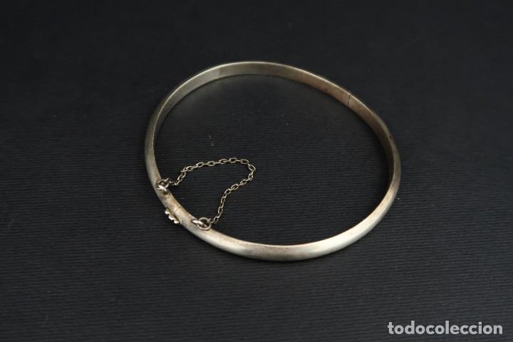 Joyeria: Antiguo Brazalete de Plata - Foto 2