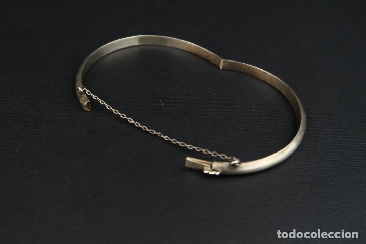Joyeria: Antiguo Brazalete de Plata - Foto 3
