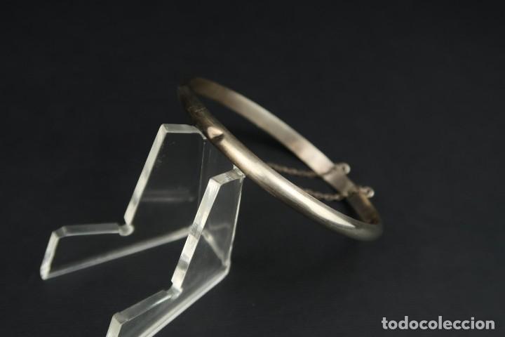 Joyeria: Antiguo Brazalete de Plata - Foto 5