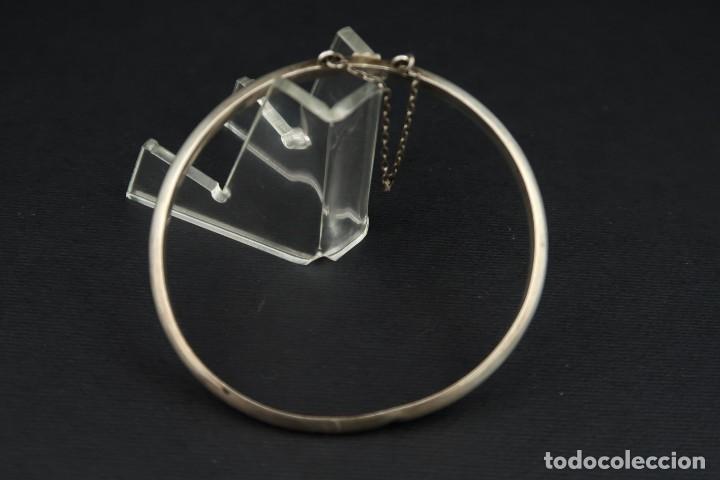 Joyeria: Antiguo Brazalete de Plata - Foto 7