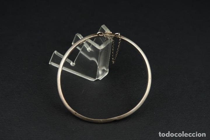 Joyeria: Antiguo Brazalete de Plata - Foto 8