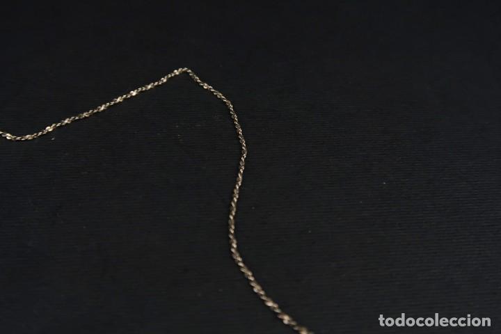 Joyeria: Antiguo Colgante con Cadena de Plata - Foto 5