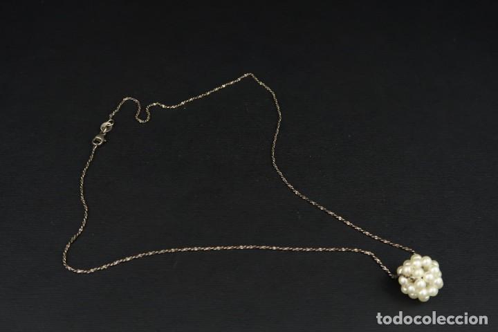 Joyeria: Antiguo Colgante con Cadena de Plata - Foto 6