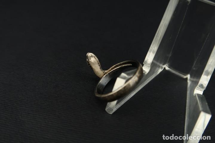 Joyeria: Antiguo Anillo de Plata - Foto 3