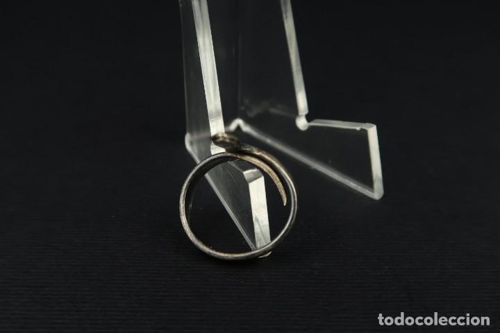 Joyeria: Antiguo Anillo de Plata - Foto 5