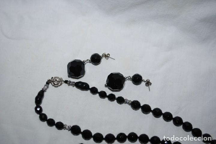 Joyeria: GARGANTILLA DE PIEDRAS NEGRA . - Foto 3