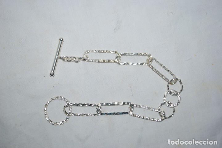 Joyeria: PULSERA MODERNA DE PLATA . - Foto 2