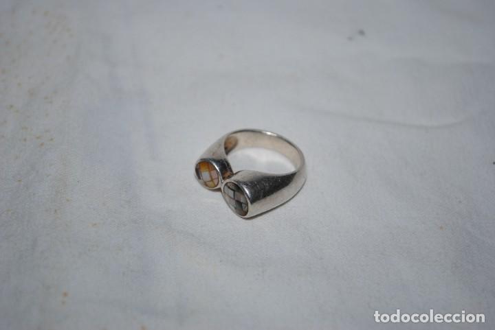 Joyeria: ANILLO DE PLATA Y NACAR . - Foto 3