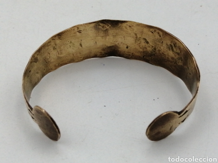 Joyeria: Pulsera brazalete metal repujado - Foto 5