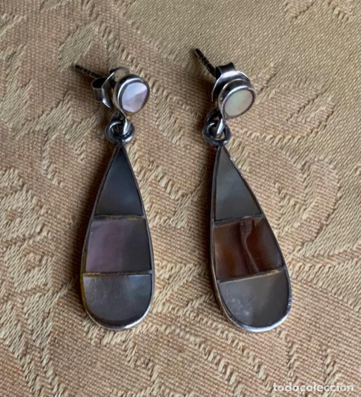 Joyeria: PENDIENTES PLATA Y N&Aacute;CAR 925 - Foto 1