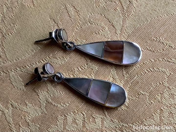 Joyeria: PENDIENTES PLATA Y N&Aacute;CAR 925 - Foto 3