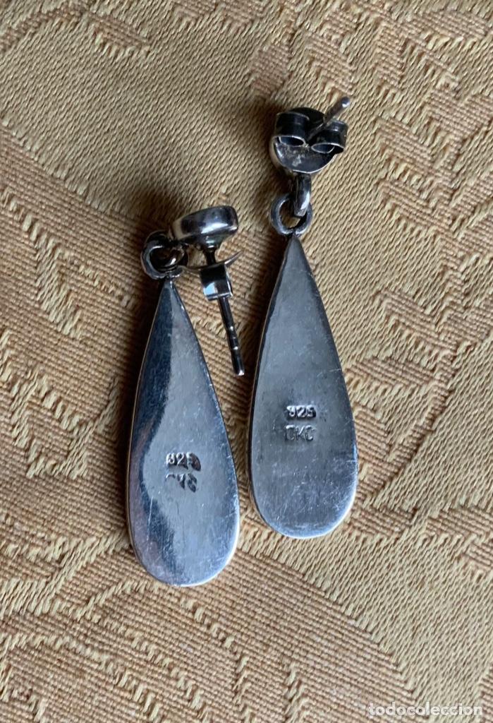 Joyeria: PENDIENTES PLATA Y N&Aacute;CAR 925 - Foto 6