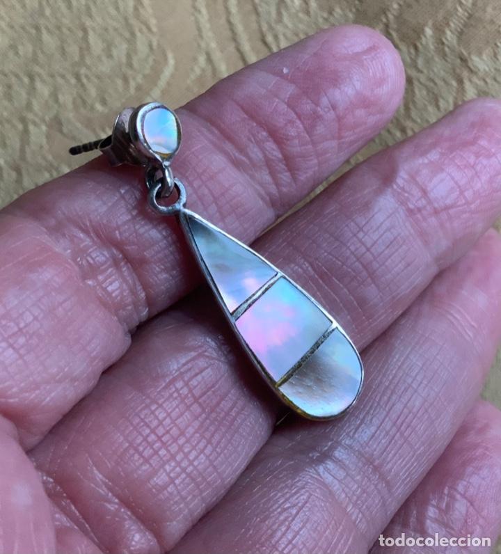Joyeria: PENDIENTES PLATA Y N&Aacute;CAR 925 - Foto 8
