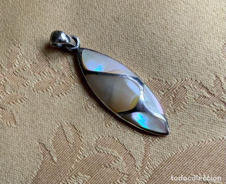 Joyeria: COLGANTE PLATA DE LEY 925 Y NACAR - Foto 2